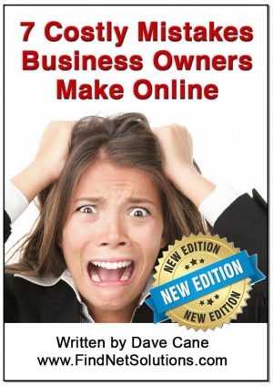 7 Costly Mistakes Business Owners Make Online by Find Net Solutions