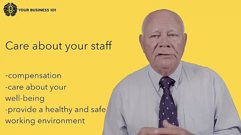 Workplace Health & Safety video Business 101 Training by Tapp Advisory