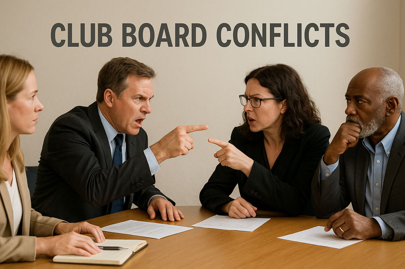 Club Board Conflicts