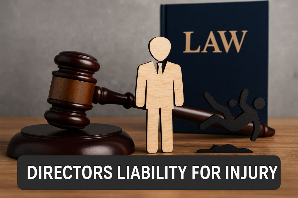 Dirsctor Liablity for Injuries