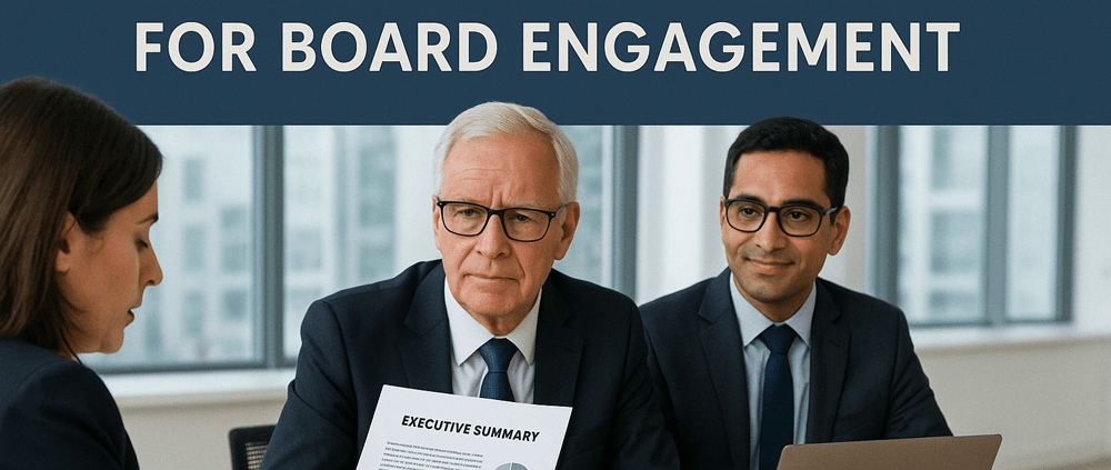 Executive Summaries for Board Engagement